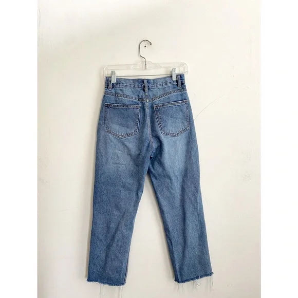 Twelve By Antwelfth Cropped Straight Leg Jeans Size 26 - Picture 3 of 8